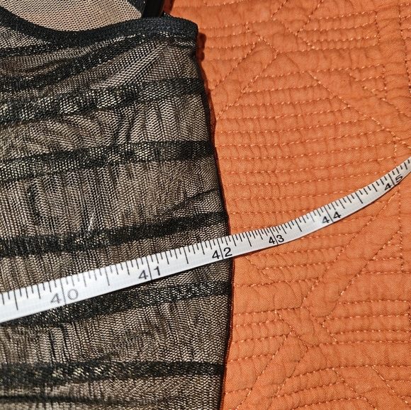 Tadashi Shoji Floral Black Gold Midi Cocktail Dress Size 6 - Picture 8 of 13